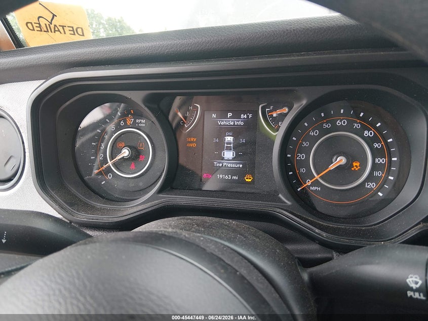 VIN 1C6PJTAG0SL514996 2025 JEEP GLADIATOR NIGHTHAWK