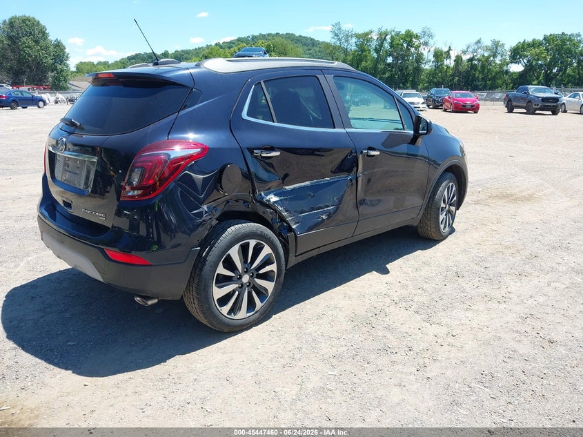 Vin: kl4cjesb4mb341086, lot: 45945569, buick encore awd preferred 20214