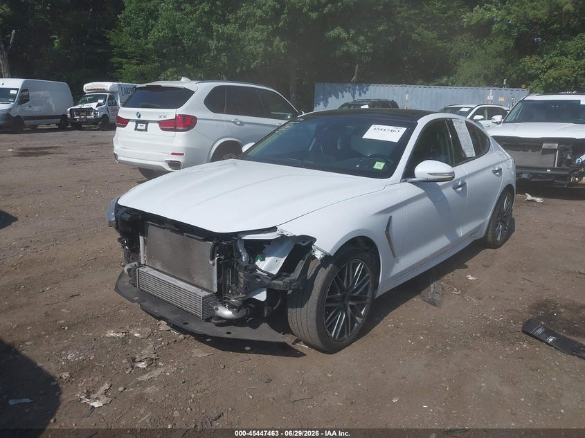 Vin: kmtg34la5ku026401, lot: 45945572, genesis g70 2.0t advanced 20192