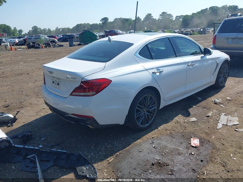 Vin: kmtg34la5ku026401, lot: 45945572, genesis g70 2.0t advanced 20194