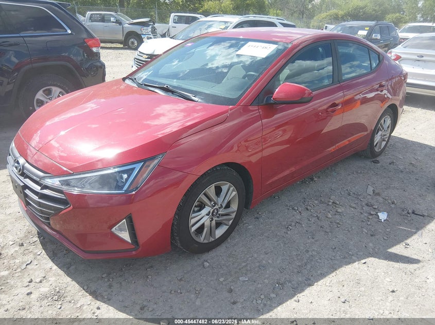 2019 Hyundai Elantra Sel 5NPD84LFXKH470432 photo 1
