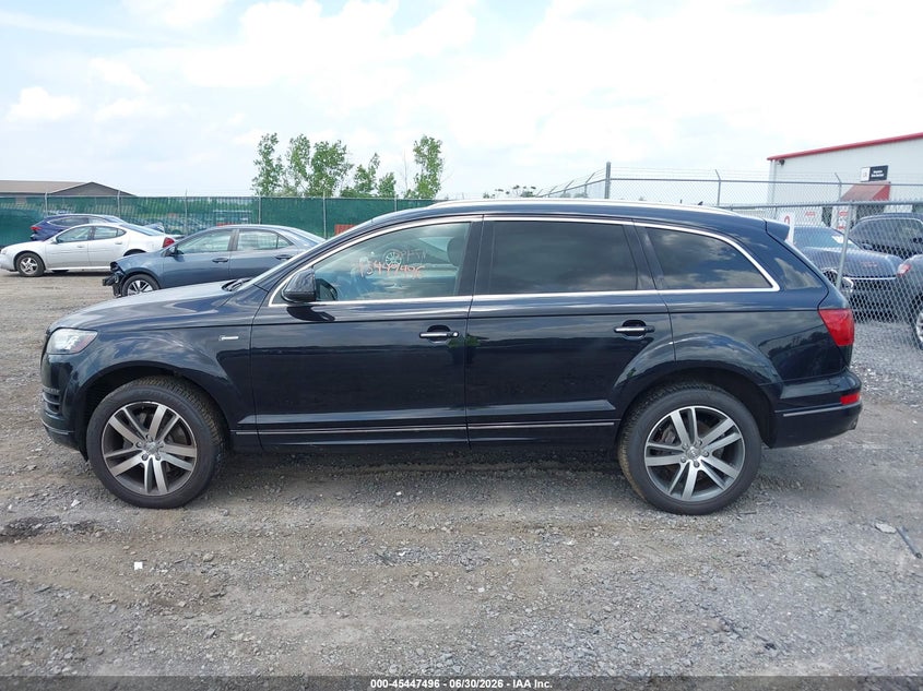 2015 AUDI Q7 SPORT UTILITY VEHICLE 3.0L V-6 DI, DOHC, VVT, SUPERCHARGER, 280HP