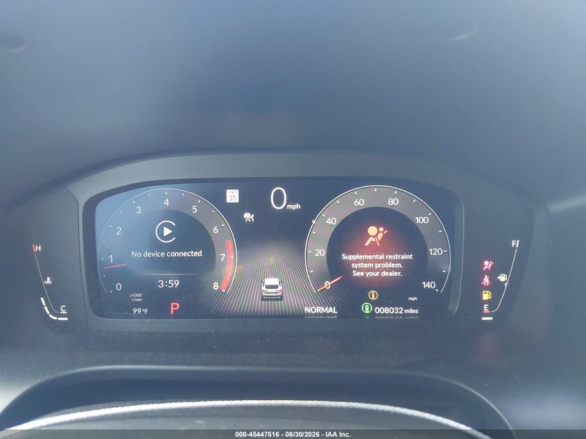 2025 Acura Adx A-Spec VIN: 3HDSA1H53SM704560 Lot: 45447516