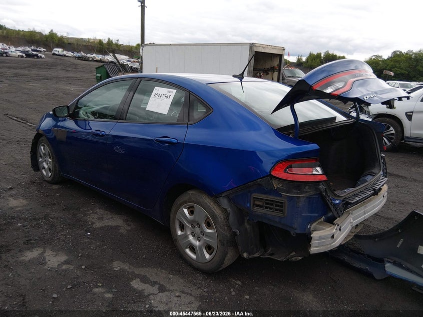 Vin: 1c3cdfaa5ed865093, lot: 45945674, dodge dart se 20143