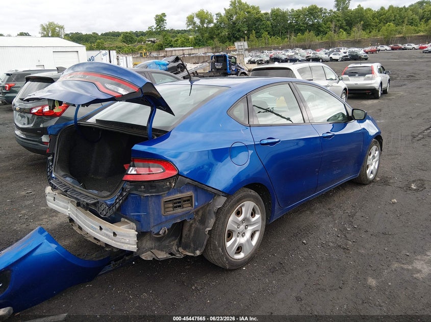 Vin: 1c3cdfaa5ed865093, lot: 45945674, dodge dart se 20144