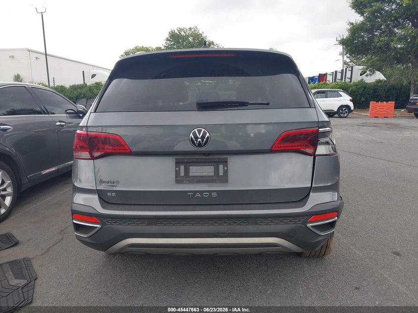 2022 Volkswagen Taos 1.5T Se VIN: 3VVTX7B26NM058930 Lot: 45447663