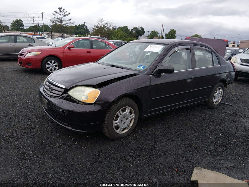 2001 HONDA CIVIC auction photo 2