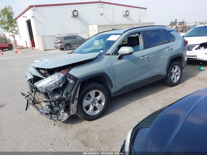 2021 Toyota Rav4 Hybrid Xle 4T3RWRFV7MU028330 photo 1