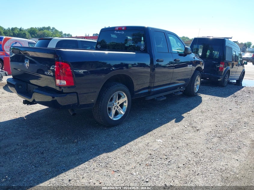 Vin: 1c6rr7fg7hs619289, lot: 45945788, ram 1500 express  4x4 6'4 box 20174