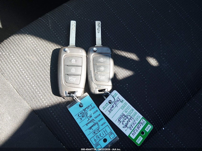 2020 Hyundai Venue Se VIN: KMHRB8A32LU028562 Lot: 45447736
