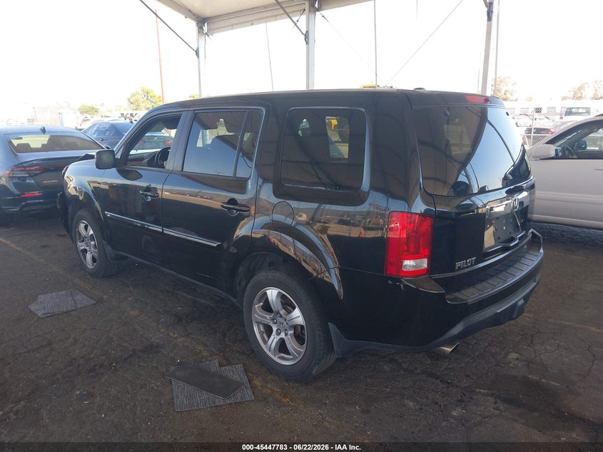Vin: 5fnyf4h52fb003193, lot: 45945892, honda pilot ex-l 20153