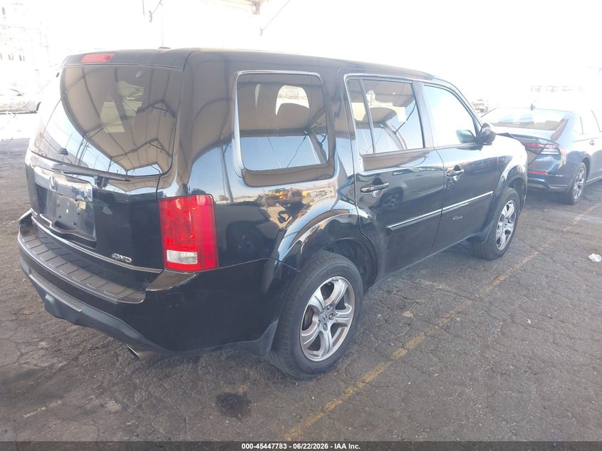Vin: 5fnyf4h52fb003193, lot: 45945892, honda pilot ex-l 20154