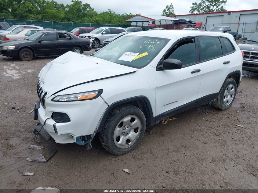 1C4PJLAB9EW231027 2014 Jeep Cherokee Sport photo 1