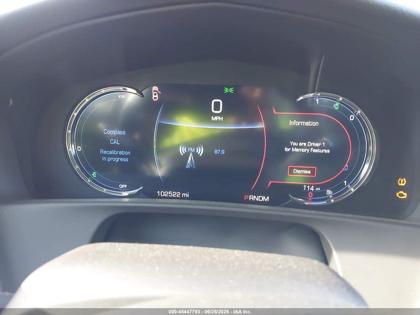 2017 CADILLAC CT6 PLUG-IN auction photo 7