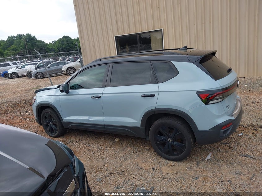2025 Volkswagen Taos 1.5T Se Black VIN: 3VV3C7B23SM064398 Lot: 45447795