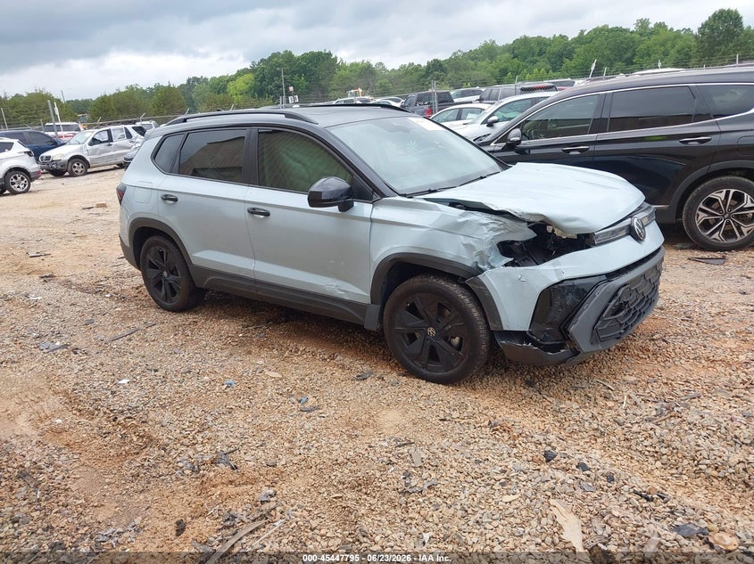 2025 Volkswagen Taos 1.5T Se Black VIN: 3VV3C7B23SM064398 Lot: 45447795