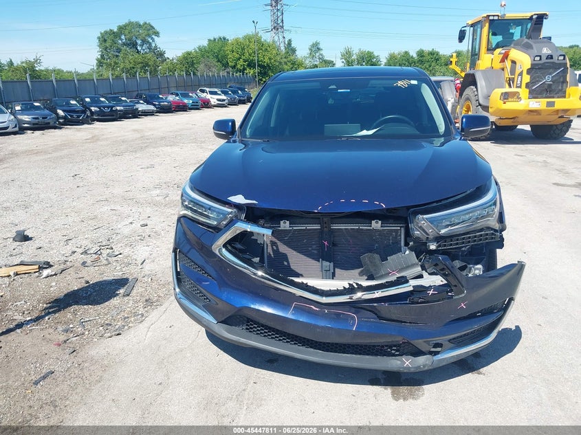 2020 Acura Rdx Standard VIN: 5J8TC2H31LL000706 Lot: 45447811