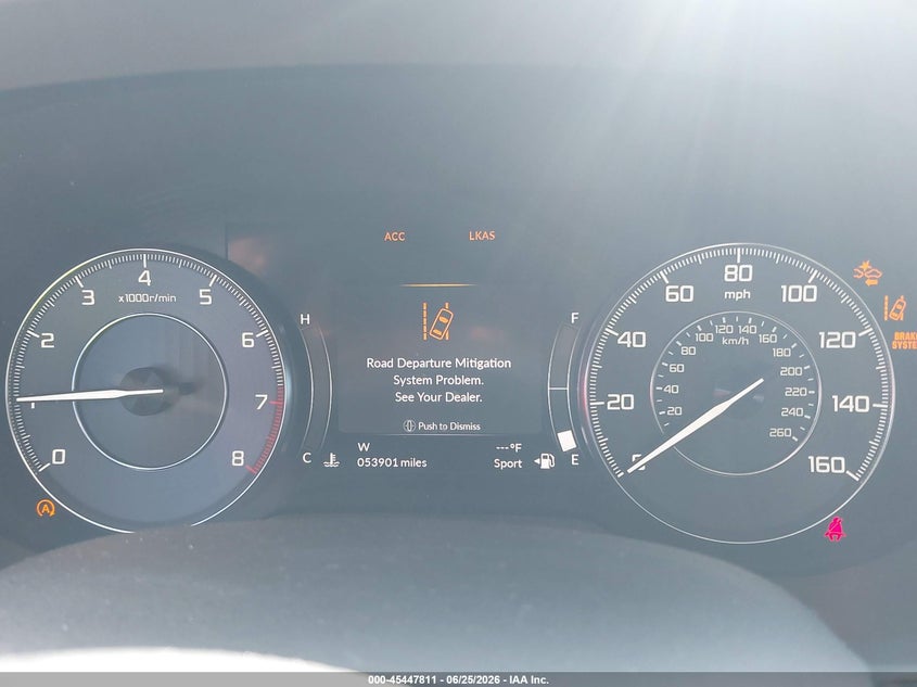 2020 Acura Rdx Standard VIN: 5J8TC2H31LL000706 Lot: 45447811