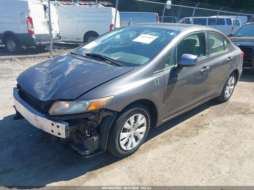 2HGFB2F54CH596590 2012 HONDA CIVIC LX photo 1