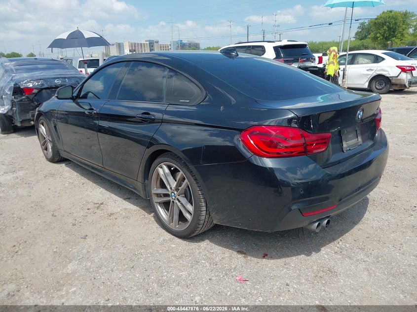 Vin: wba4j1c54jba29857, lot: 45945985, bmw 430i gran coupe 20183