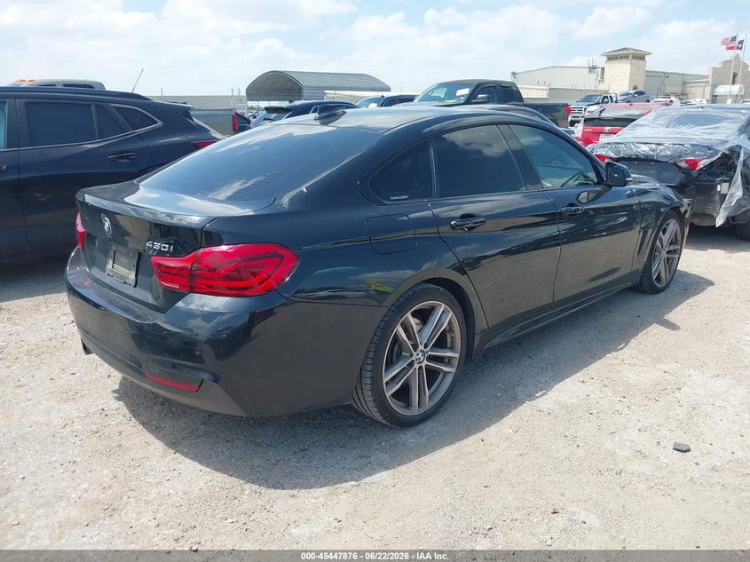 Vin: wba4j1c54jba29857, lot: 45945985, bmw 430i gran coupe 20184