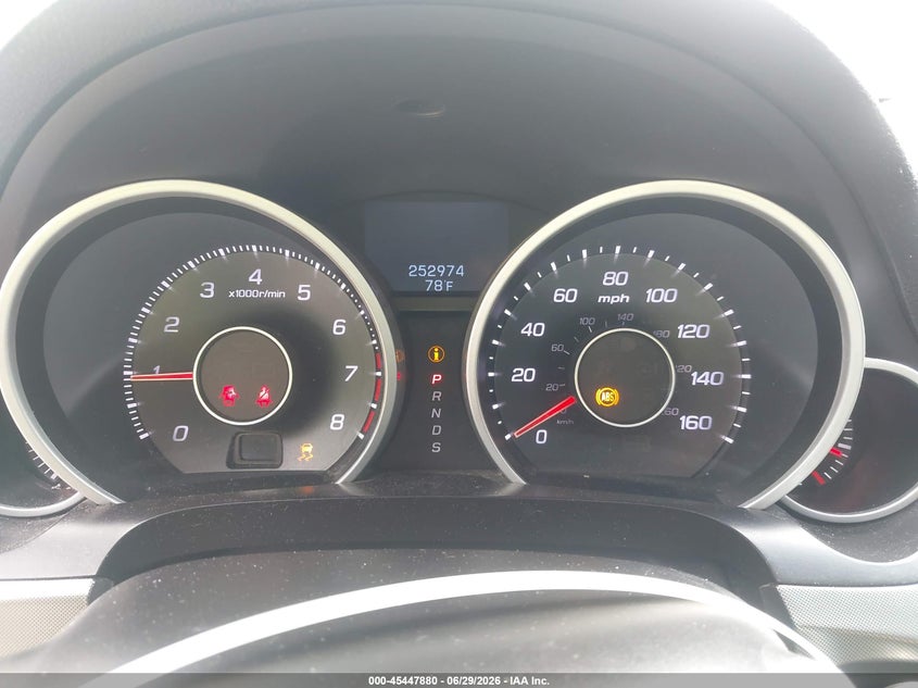 ACURA TL 2011 VIN 19UUA8F52BA004419