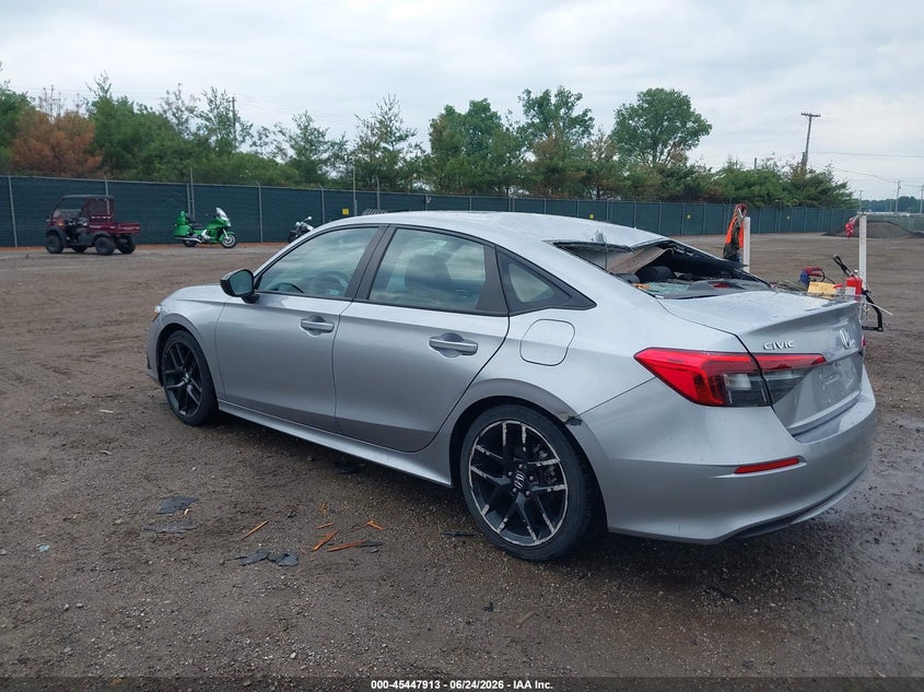 2022 HONDA CIVIC auction photo 3