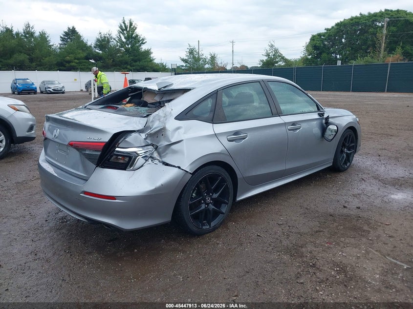 2022 HONDA CIVIC auction photo 4