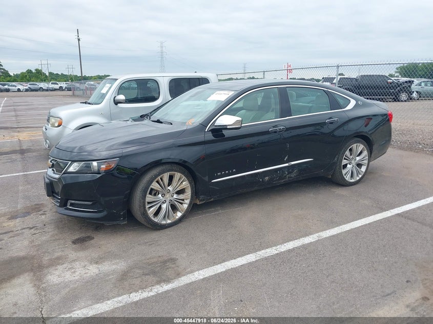 2017 Chevrolet Impala, Удар спереди, IAAI, VIN 2G1145S35H9180745 — фото 2