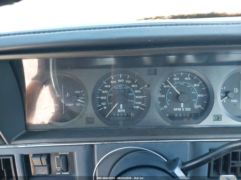 1989 Oldsmobile Cutlass Ciera VIN: 2G3AJ51W5K2440752 Lot: 45447933