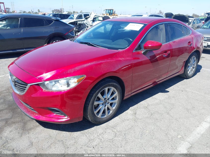 Vin: jm1gj1u63f1165141, lot: 45946044, mazda mazda6 i sport 20152