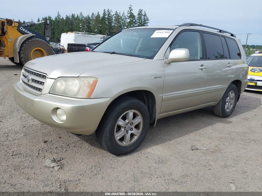 2001 TOYOTA HIGHLANDER auction photo 2