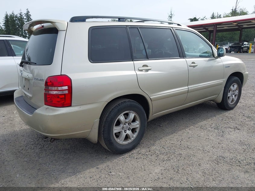 2001 TOYOTA HIGHLANDER auction photo 4