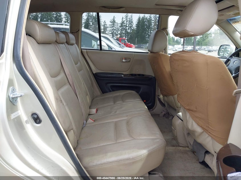2001 TOYOTA HIGHLANDER auction photo 8