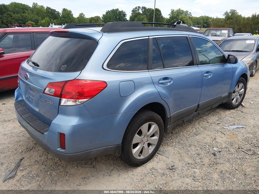 2010 SUBARU OUTBACK auction photo 4
