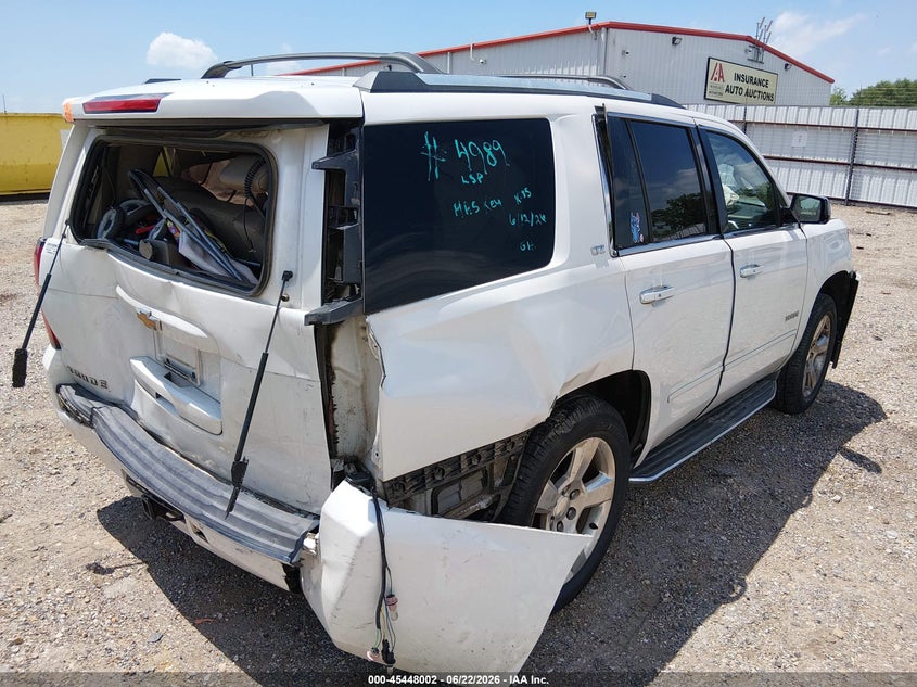 2016 CHEVROLET TAHOE auction photo 4