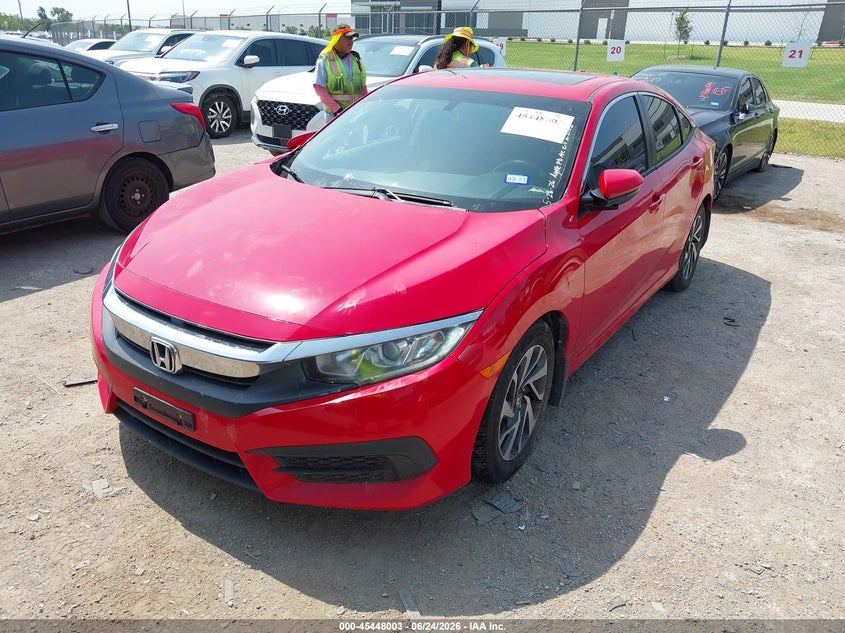 2017 HONDA CIVIC SEDAN 2.0L I-4 DOHC, VVT, 158HP