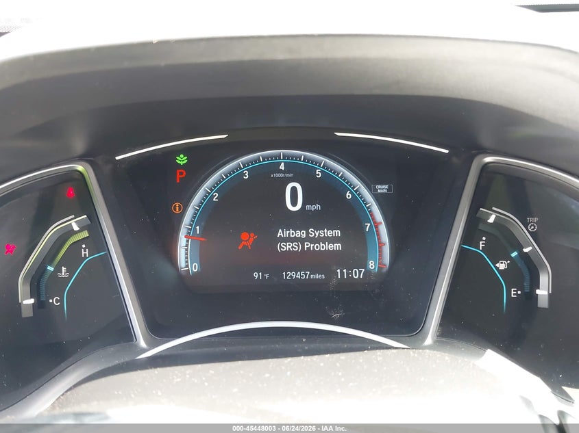 2017 HONDA CIVIC SEDAN 2.0L I-4 DOHC, VVT, 158HP