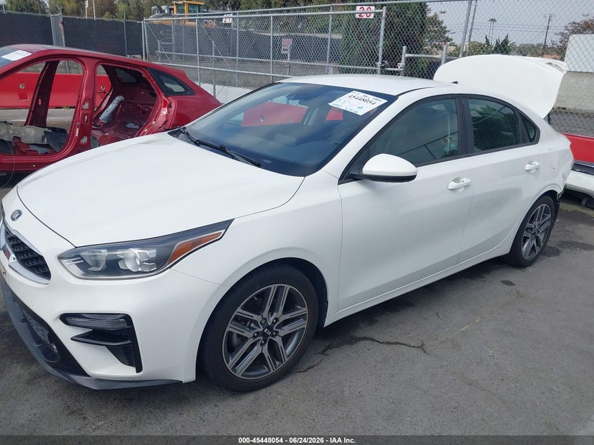 Vin: 3kpf34ad7ke013395, lot: 45946163, kia forte s 20192