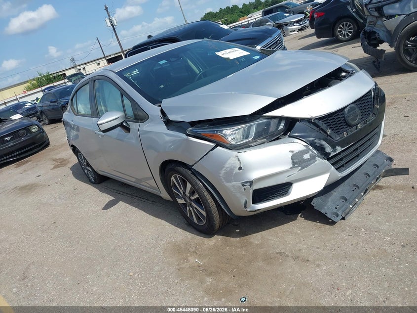 Vin: 3n1cn8ev0ll821238, lot: 45946199, nissan versa sv xtronic cvt 2020 img_1