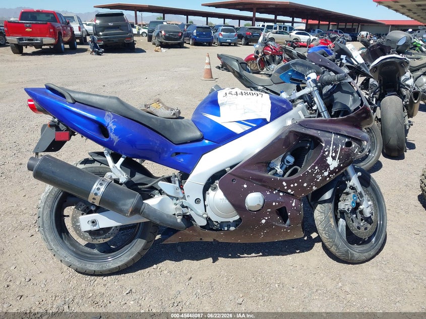 2004 Yamaha Yzf600 R VIN: JYA5AHE014A043705 Lot: 45448097