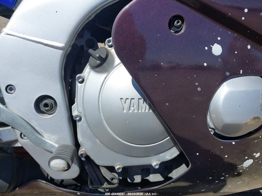 2004 Yamaha Yzf600 R VIN: JYA5AHE014A043705 Lot: 45448097