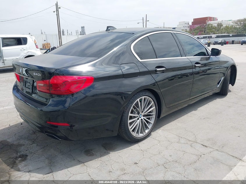 Vin: wbaje5c56jwa97424, lot: 45946217, bmw 540i 20184