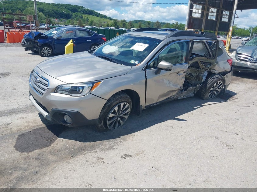 Vin: 4s4bsancxf3241255, lot: 45946241, subaru outback 2.5i limited 20152