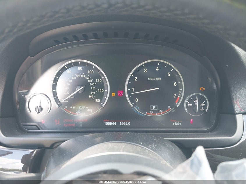 2016 BMW 5ER SEDAN 3.0L I-6 DI, DOHC, VVT, TURBO, 300HP