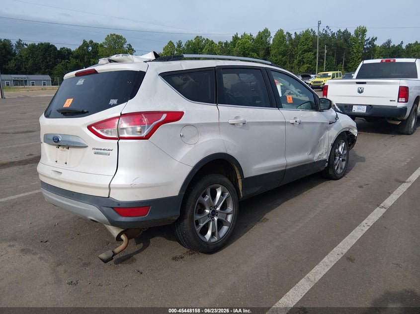 Vin: 1fmcu0jx8fuc20383, lot: 45946267, ford escape titanium 20154
