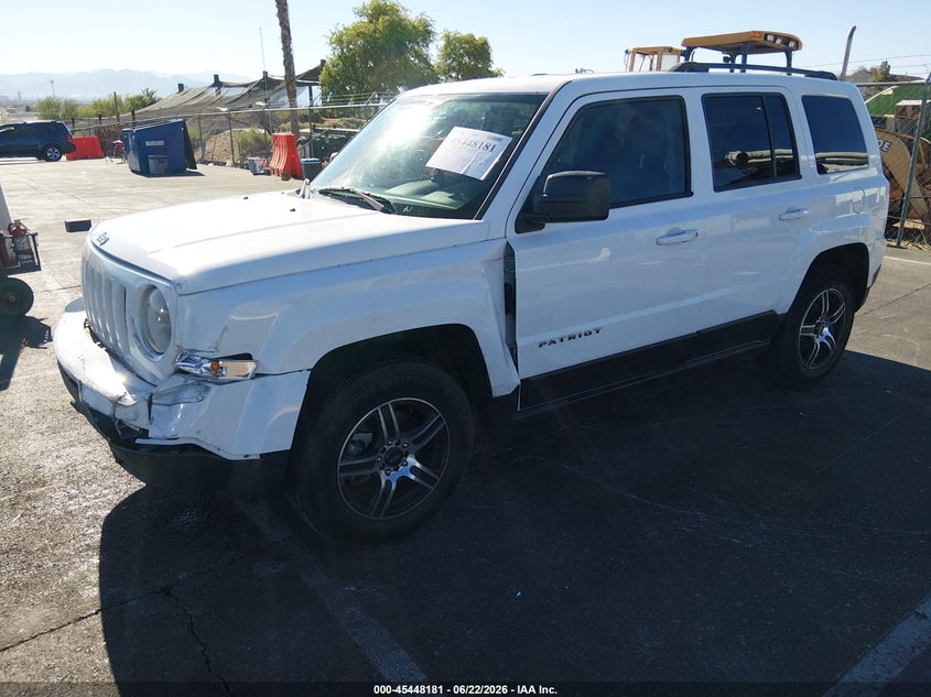 2016 JEEP PATRIOT auction photo 2