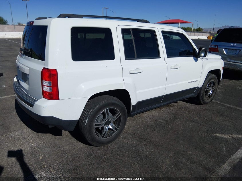 2016 JEEP PATRIOT auction photo 4