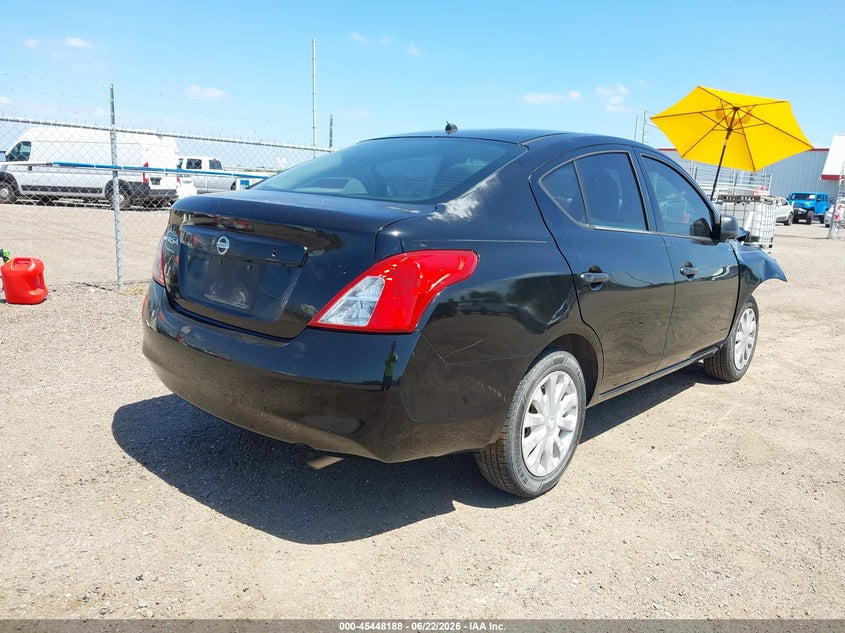 Vin: 3n1cn7ap6el845306, lot: 45946297, nissan versa 1.6 s 20144