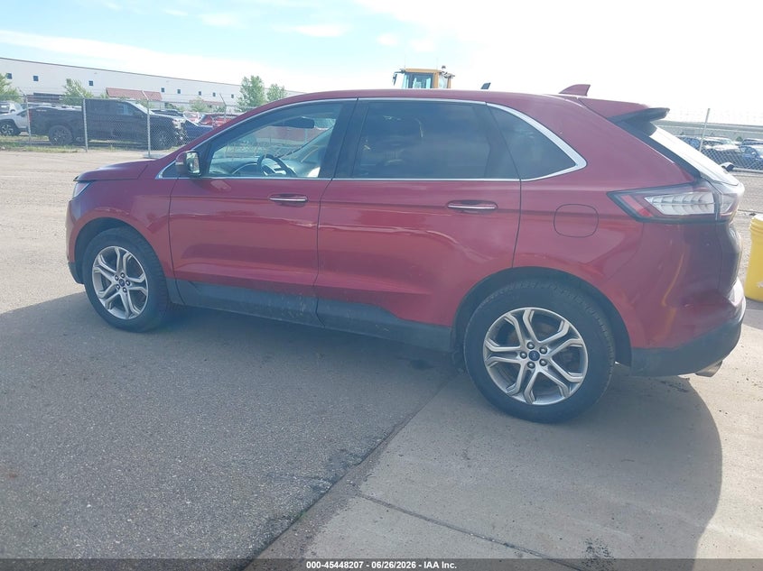 Vin: 2fmpk4k93gbb19791, lot: 45946316, ford edge titanium 20163